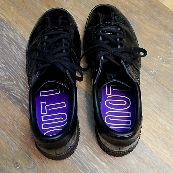 Adidas - Black Patent Leather Sneakers US 10 - NEW - Unisex - Picture 2 of 5